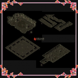 2022-1121008传奇真彩地图素材四个地图