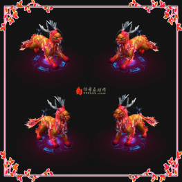 20251220-09传奇怪物素材世界BOSS素材圣兽麒麟素材